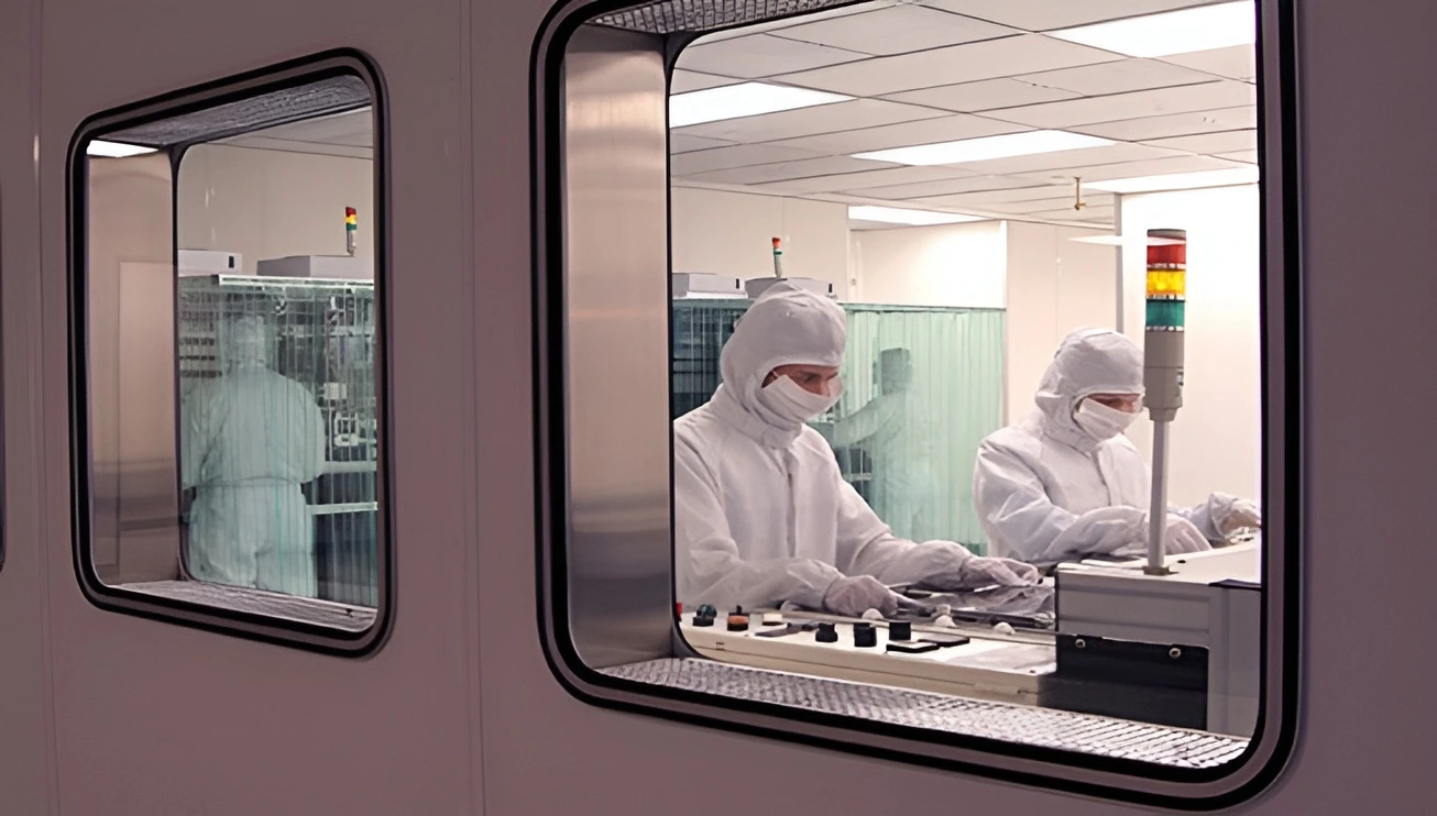 Lotus cleanroom gowning airlock