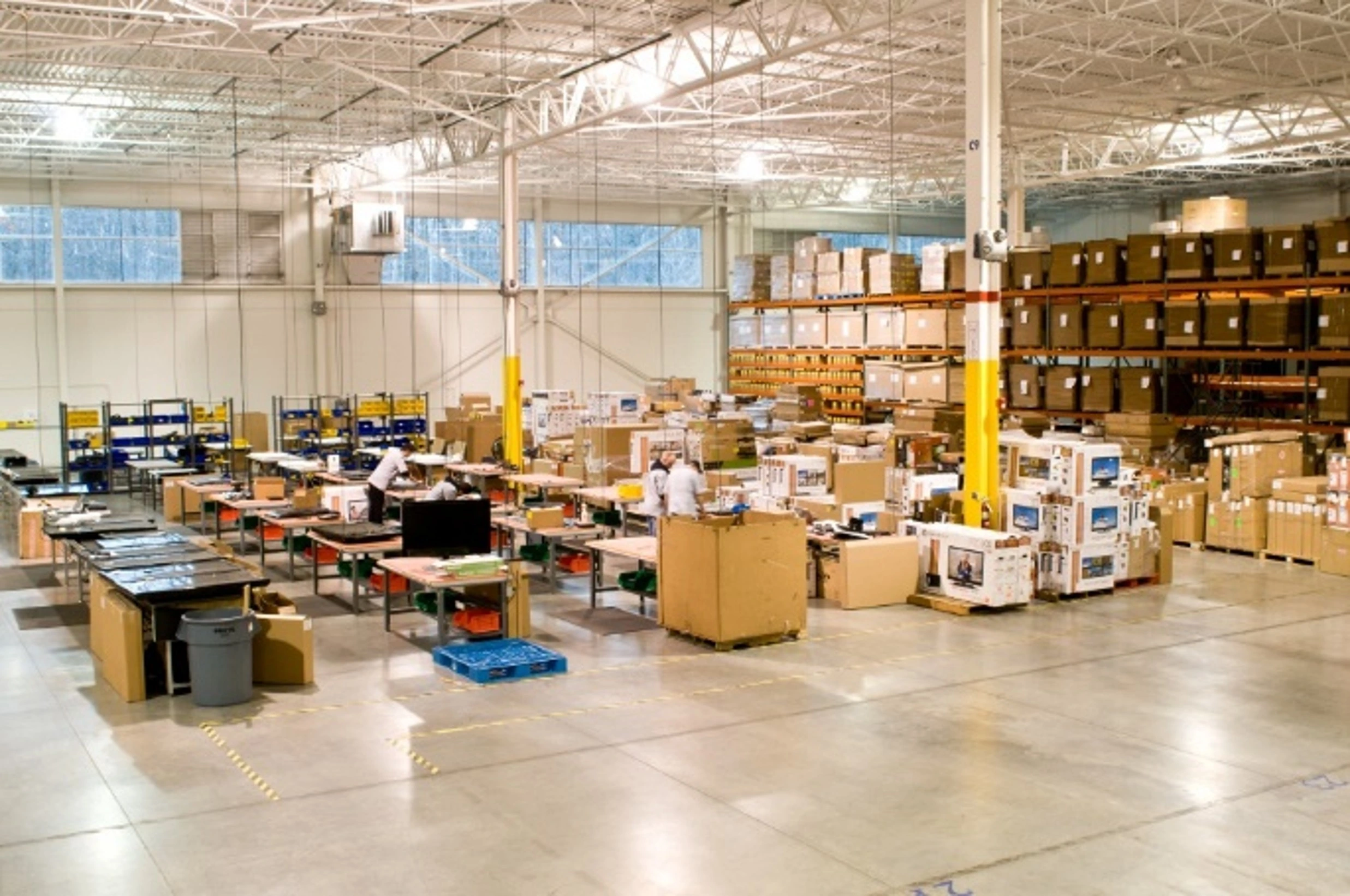 Lotus assembly line interior — Canton, Michigan, USA